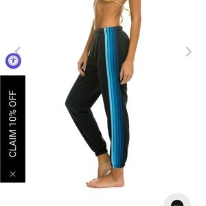 Aviator Nation 5 Stripe Sweatpants